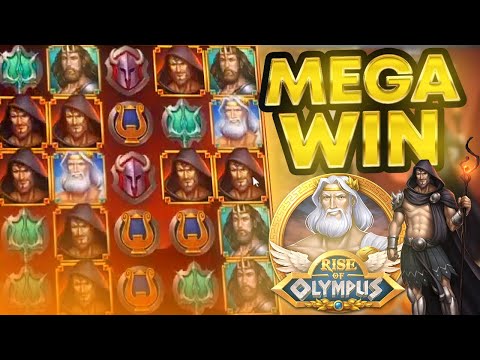 Rise of Olympus Online slot  Big Win