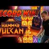 RECORD WIN! HAMMER OF VULCAN BIG WIN – NEW CASINO SLOT FROM QUICKSPIN