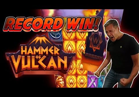 RECORD WIN! HAMMER OF VULCAN BIG WIN – NEW CASINO SLOT FROM QUICKSPIN