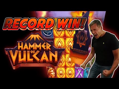 RECORD WIN! HAMMER OF VULCAN BIG WIN – NEW CASINO SLOT FROM QUICKSPIN