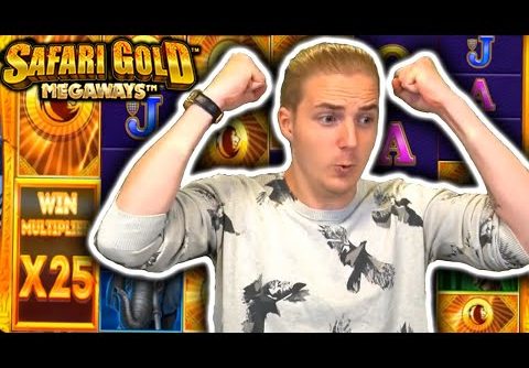 BIG WIN on SAFARI GOLD MEGAWAYS – Casino Slots Big Wins