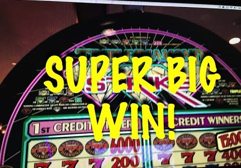 $$  SUPER BIG SLOT HIT $$ **TRIPLE DIAMOND STRIKE** LIVE PLAY **HIGH LIMIT ROOM**