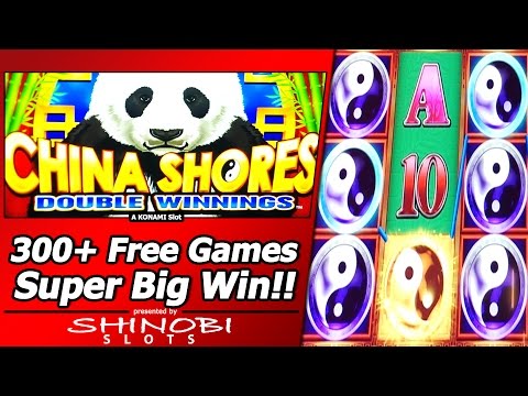 China Shores Double Winnings Slot Bonus – 300+ Free Games, Super Big Win!!