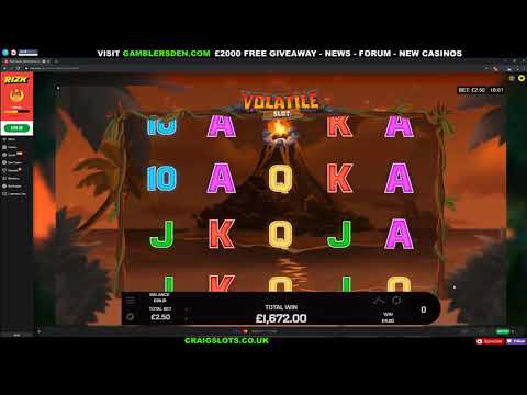 ‘Volatlie Slot’ Epic Big Win and Bonus