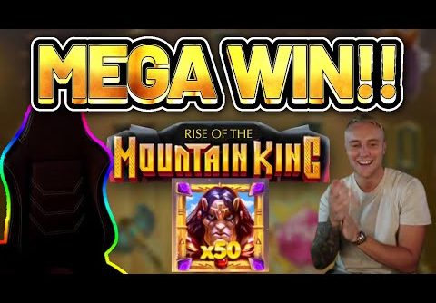 MEGA WIN! MOUNTAIN KING BIG WIN –  Casino Slots from Casinodaddy LIVE STREAM