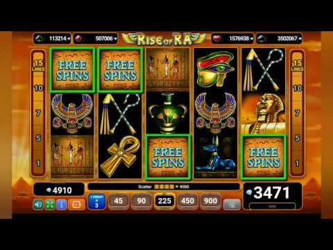 Rise Of Ra Slot Machine Mega Win