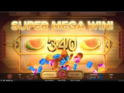 Grand Spinn Slot from NetEnt (JACKPOTS, BONUS, BIGWIN, SUPERBIGWIN, MEGAWIN)