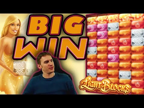 BIG WIN on Light Blocks Slot – £5 Bet!