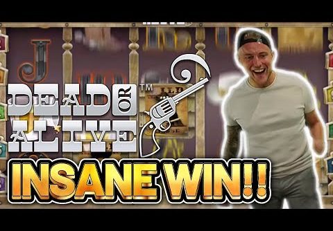 RECORD WIN! DEAD OR ALIVE BIG WIN – €9 BET ON CASINO Slot from CasinoDaddys LIVE STREAM