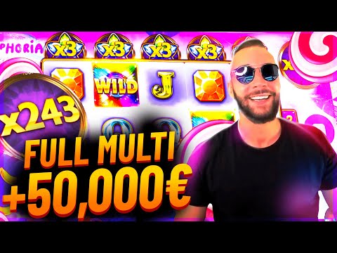 Streamer Super win +50 000€ on Euphoria slot – TOP 5 Mega wins of the week