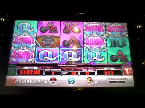 Silver Fox HUGE WIN Slot Machine Bonus