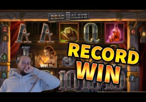 RECORD WIN!!! Dead or Alive Mega Win!! Casino Games from MrGambleSlot Live Stream