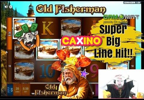 Super Big Line Hit Win From Old Fisherman Slot!!