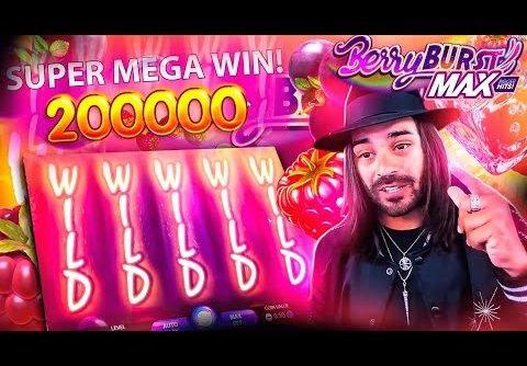 ROSHTEIN New Record Win 100.000€ on Berryburst Max Slot – TOP 5 Mega wins of the week