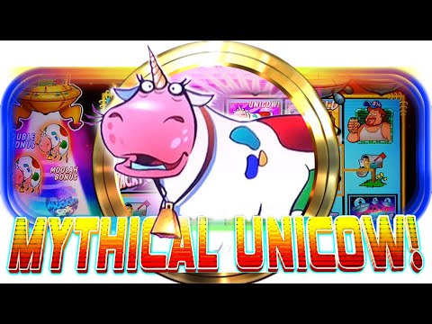 MAX BET UNICOW!!! MEGA WIN $$$ Invaders Return From the Planet Moolah Slots