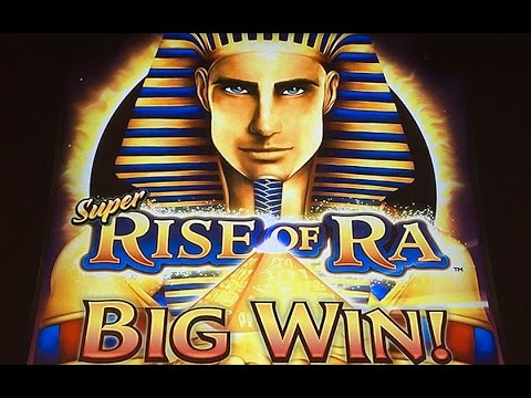 SUPER RISE OF RA SLOT! – BIG WIN Bonus + Progressive! – Slot Machine Bonus