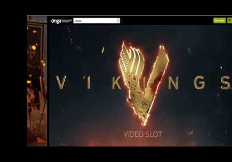 NetEnt Vikings Slot gameplay and mega win!
