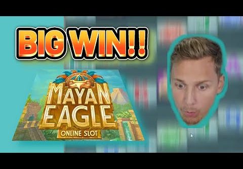 BIG WIN! MAYAN EAGLE BIG WIN – €10 bet on CASINO Slot from CasinoDaddys LIVE STREAM (OLD WIN)