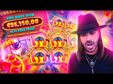 ROSHTEIN New Huge Win 86.000€ on The Dog House Slot – TOP 5 Mega wins of the week