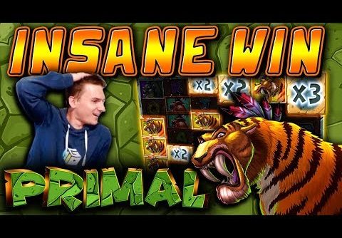 INSANE WIN on Primal Slot – £3 Bet