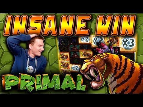 INSANE WIN on Primal Slot – £3 Bet