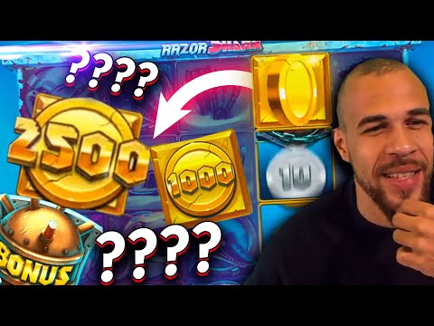 Streamer Mega Win x1000 coin  on Razor Shark Slot – TOP 3 BEST WINS OF THE DAILY !