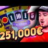 Bidule Record win 251 000€ on Crazy Time slot – TOP 5 mega wins in casino online