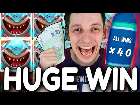 MY BIGGEST WIN ON RAZOR SHARK SLOT – BONUS BIG WIN MULTIPLIER, COINS!