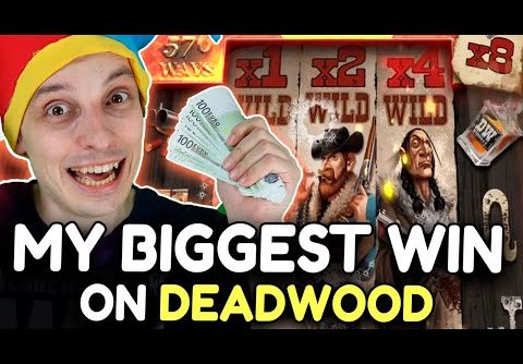 MY BIGGEST WIN ON DEADWOOD SLOT! WITHOUT BONUS BUY!