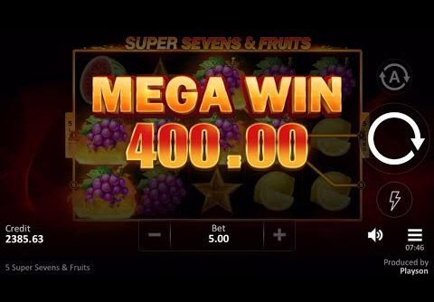 Super Sevens & Fruits 🍇 Mega WIN