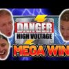 MEGA WIN! DANGER HIGH VOLTAGE BIG WIN – CASINO Slot from CasinoDaddys LIVE STREAM