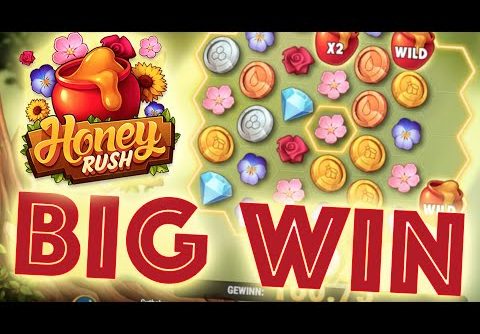 HONEY RUSH – BIG WIN [Welches Slot Machine 2020? ]
