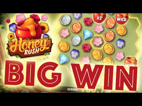 HONEY RUSH – BIG WIN [Welches Slot Machine 2020? ]