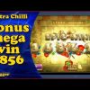 Extra Chilli bonus mega win x856. Big Time Gaming slot