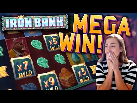 INSANE MEGA BIG WIN on Iron Bank!