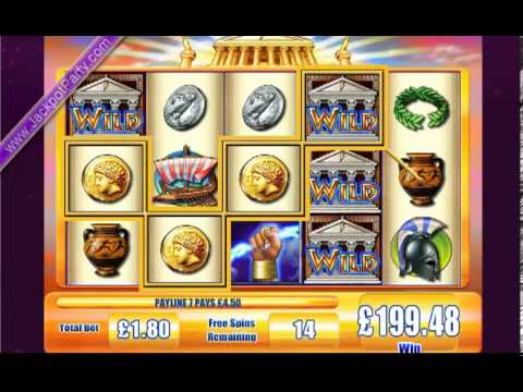 £401.58 ON ZEUS™ SUPER BIG WIN (223 X STAKE) – SLOTS AT JACKPOT PARTY