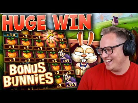 Huge Win on Bonus Bunnies Slot