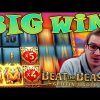 BIG WIN on Beat The Beast: Griffin’s Gold Slot – £10 Bet!