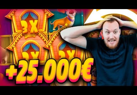 ClassyBeef Insane Win 25.000€ on The Dog House slot – TOP 5 Biggest wins of the week