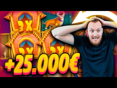 ClassyBeef Insane Win 25.000€ on The Dog House slot – TOP 5 Biggest wins of the week