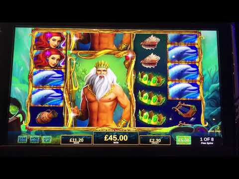 Big win bonus £5 max bet on King of Atlantis slot machine at dusk till dawn poker