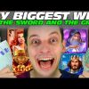 BIGGEST WIN EVER ON THE SWORD AND THE GRAIL CASINO SLOT