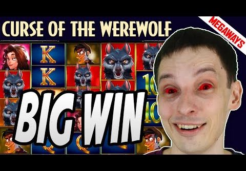 BIG WIN CURSE OF THE WEREWOLF MEGAWAYS – BONUS BUY SLOT