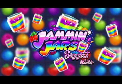 TOP 5 BIGGEST WINS IN JAMMIN JARS SLOT | ONLY THE BEST MOMENTS OF BIG WINS