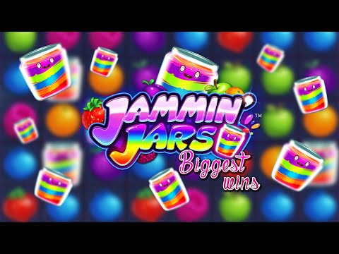 TOP 5 BIGGEST WINS IN JAMMIN JARS SLOT | ONLY THE BEST MOMENTS OF BIG WINS