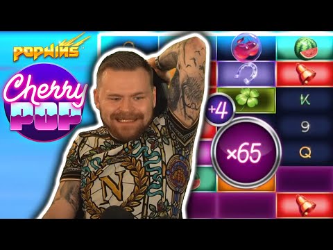 HUGE WIN on CHERRY POP – Casino Slots Big Wins