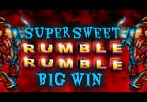 BIG WIN! RUMBLE RUMBLE SLOTS