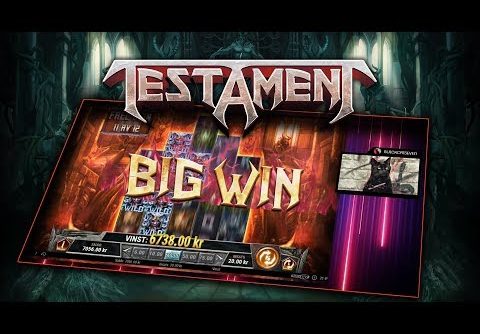 TESTAMENT (PLAY’N GO) SUPER MEGA WIN!