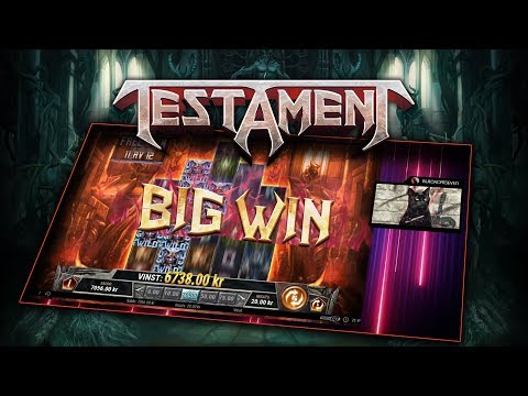 TESTAMENT (PLAY’N GO) SUPER MEGA WIN!