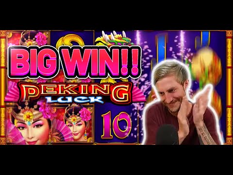 HUGE WIN! PEKING LUCK BIG WIN – €5 bet on CASINO Slot from CasinoDaddys LIVE STREAM
